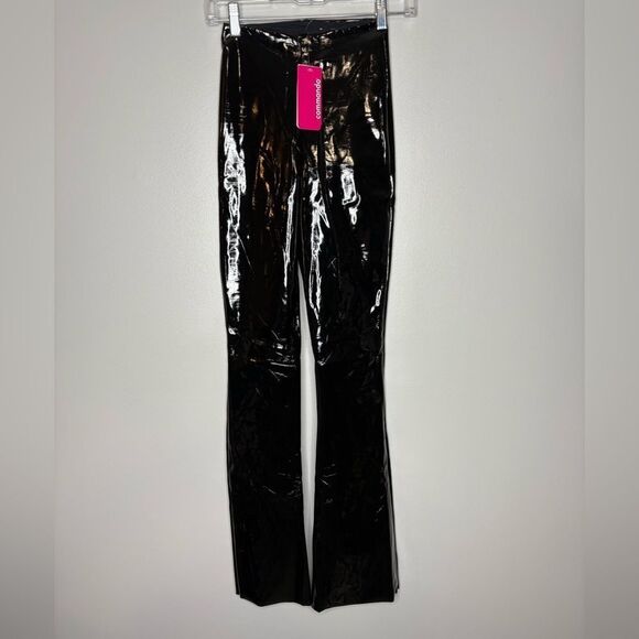Commando Faux Patent Leather Flare Leggings NWT - Picture 7 of 11